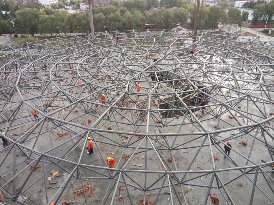 莱芜全民健身中心网架